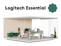 Logitech Essential for Flex Desks | Three Year Service Plan - abonnemangslicens (3 år) + Logitech Basic Support - 1 flex desk 994-000341
