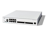 Cisco Catalyst 1300-16XTS - Switch - L3 - smart - 8 x 10GBase-T + 8 x 10 Gigabit SFP+ - rackmonterbar - återanvänd C1300-16XTS-RF
