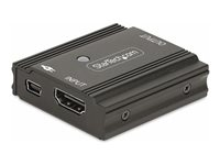 StarTech.com 33ft (10m) 8K 60Hz HDMI Signal Booster, Active HDMI 2.1 Inline Repeater and Video Signal Amplifier up to 8K 60Hz/4K 144Hz, Compact HDMI Cable Extender - HDMI Signal Extension (33FT-8K-HDMI-BOOSTER) - Förlängd räckvidd för audio/video - sändare - HDMI - 2 portar - upp till 10 m - TAA-kompatibel 33FT-8K-HDMI-BOOSTER