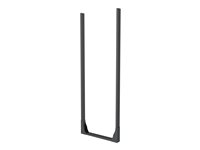 Multibrackets M Floormount Pro - Monteringskomponent (ram) - för LCD-display - stål - svart - monterbar på golvstativ - för Samsung OM55N-D 7350073737369