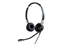 Jabra BIZ 2400 II QD Duo NC Wideband - Headset - på örat - kabelansluten - Quick Disconnect 2489-820-209