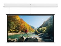 Da-Lite DescenderPro - Projektorduk - takmontering - motoriserad - 230 V - 103" (262 cm) - 4:3 - Matte White - RAL 9016 10101737