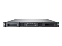 HPE StoreEver 1/8 G2 - Bandrobot - 96 TB / 240 TB - platser: 8 - inga bandenheter - kan monteras i rack - 1U - streckkodsläsare R1R75A