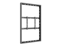 Multibrackets M Pro Series - Hölje - låg profil - för LCD-panel för digital skyltning - medium - låsbar - stål - svart - skärmstorlek: 55" - väggmonterbar 7350105211188