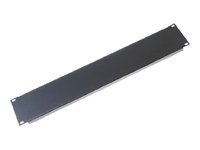 Middle Atlantic EB 1 - Täckpanel - svart pulverlack - 1U - 19" (paket om 12) EB1-CP12