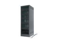 Middle Atlantic ERK 2728 - Rack skåp - golvstående - svart - 27U - 19" ERK-2728