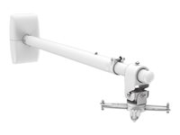 Vision Techmount TM-ST2 - Monteringssats (väggfäste, stång) - teleskopisk - för projektor - satinvit TM-ST2