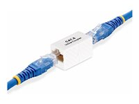 StarTech.com RJ45 Coupler 5-Pack, Inline Cat6 Coupler, Female to Female (F/F) T568 Connector, Unshielded Ethernet Cable Extension - 5 Pack (IN-CAT6-COUPLER-U5) - Kopplingsdon för nätverk - RJ-45 (hona) till RJ-45 (hona) - oskärmad - CAT 5/5e/6 - passiv - vit (paket om 5) IN-CAT6-COUPLER-U5