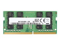 HP - DDR4 - modul - 8 GB - SO DIMM 260-pin - 3200 MHz / PC4-25600 - 1.2 V - ej buffrad - icke ECC - för EliteBook 640 G9; 650 G9; 655 G9; 835 G8, 845 G8, 855 G8; ProBook 455 G9, 450 G9, 635 Aero G8, 655 G9; ProBook x360 435 G9; ZBook 15v G5 Mobile Workstation (non-ECC), Power G8 (non-ECC); ZBook Firefly 14 G8 (non-ECC); ZBook Fury 15 G7 (non-ECC), Fury 15 G8 (non-ECC), 17 G7 (non-ECC), 17 G8 (non-ECC) 286H8AA#AC3