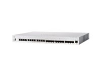 Cisco Business 350 Series CBS350-24XTS - Switch - L3 - Administrerad - 12 x 10GBase-T + 12 x 10 Gigabit SFP+ - rackmonterbar - återanvänd CBS350-24XTS-EU-RF