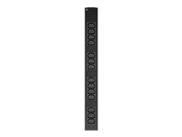 APC Basic Rack PDU - Kraftdistributionsenhet (kan monteras i rack) - AC 100-240 V - ingång: IEC 60320 C20 - utgångskontakter: 14 (power IEC 60320 C13) - för P/N: AR3106SP, SMX1000C, SMX1500RM2UC, SMX1500RM2UCNC, SMX750C, SMX750CNC, SRT5KRMXLW-TW AP6003A