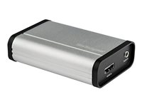 StarTech.com HDMI till USB C Videoinspelningsenhet 1080p 60 b/s - UVC - Extern USB 3.0 Type-C inspelning/livestreaming - HDMI Audio/Video inspelningsadapter - Fungerar med USB-C/USB-A/Thunderbolt 3 - Videofångstadapter - USB 3.0 - silver, svart - TAA-kompatibel UVCHDCAP