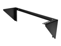 StarTech.com 3U Wall Mount Patch Panel Bracket - 19 in - Steel Vertical Patch Panel Mounting Bracket for Networking Equipment (RK319WALLV) - Monteringsfäste - väggmontering - svart - 3U - 19" RK319WALLV