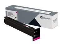 Lexmark - Magenta - original - box - tonerkassett LCCP - för Lexmark CX961se, CX962se, CX963se 77L0H30