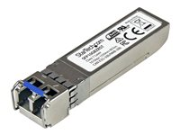StarTech.com MSA Uncoded Compatible SFP+ Module, 10GBASE-ZR, 10GbE Single Mode (SMF) Fiber Optic Transceiver, 10GE Gigabit Ethernet SFP+, LC Connector, 80km, 1550nm, DDM, Mini GBIC Module - Lifetime Warranty (SFP10GBZRST) - SFP+ sändar/mottagarmodul - 10GbE - 10GBase-ZR - LC enkelläge - upp till 80 km - 1550 nm SFP10GBZRST