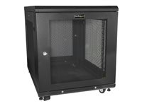 StarTech.com Serverskåp - 30 tum (76 cm) djupt kabinett - 12U - Rack skåp - svart - 12U - 31" RK1233BKM