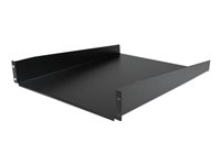 StarTech.com 2U serverrackhylla - Universell fribärande serverhylla med rackfäste för 19-tums nätverksutrustning i rack och skåp - Kraftigt stål - Viktkapacitet 23 kg - 56 cm djupt fack, svart - Hylla för rack - svart - 2U - 22" - för P/N: RK12OD2, RK2433BKM, RK2537BKM, RK3236BKF, RK4236BKB, RK4242BK24, RK4242BK30 CABSHELF22