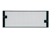 Middle Atlantic Forward FWD-VT4 - Rack front panel mount (vented) - svart - 4U - 19" FWD-VT4