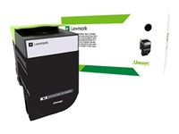 Lexmark 702XKE - Extra lång livslängd - svart - original - tonerkassett Lexmark Corporate - för Lexmark CS510de, CS510dte 70C2XKE