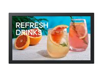 Samsung QB13C - 13" Diagonal klass LED-bakgrundsbelyst LCD-skärm - digital skyltning - Tizen OS - 1080p 1920 x 1080 - svart LH13QBCEBGBXEN