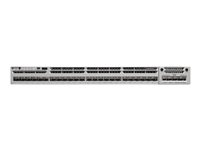 Cisco Catalyst 3850-24S-S - Switch - L3 - Administrerad - 24 x Gigabit SFP - skrivbordsmodell, rackmonterbar - rekonditionerad WS-C3850-24S-S-RF