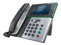 Poly Edge E500 - VoIP-telefon med nummerpresentation/samtal väntar - 3-riktad samtalsförmåg - SIP, SDP - 48 linjer - midnattsblå, vit 82M94AA