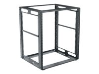 Middle Atlantic CFR CFR-15-23 - Rack öppen ram - 4 stolpar - svart - 15U - 19" CFR-15-23