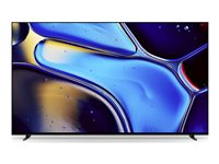 Sony Bravia 8 Professional Displays FWD-55XR80 - 55" Diagonal klass (55" visbar) OLED-TV - digital skyltning - Smart TV - Google TV - 4K UHD (2160p) 3840 x 2160 - HDR - blinkande ram - mörkt silver, vibrationsfinish FWD-55XR80