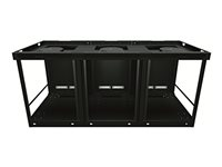 Middle Atlantic C5 Credenza Frame Series - Rack öppen ram - 22" deep - 3-post - 42U C5-FF22-3