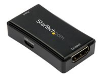 StarTech.com 14 m HDMI-signalförstärkare - 4K 60Hz - Förlängd räckvidd för audio/video - HDMI - upp till 14 m HDBOOST4K2