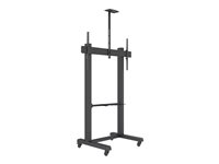 Multibrackets M Floorstand Pro MBF1U 180 - Vagn - för platt panel - aluminium - svart - skärmstorlek: 65"-100" 7350073739110
