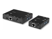 StarTech.com HDMI Over IP Extender Kit - Advanced Compression - Transmitter & Receiver (ST12MHDLNHK) - Video/ljud/infraröd förlängare - HDMI - upp till 15 m - TAA-kompatibel - för P/N: ST12MHDLNHR ST12MHDLNHK