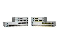 Cisco Catalyst 2960L-48PS-LL - Switch - Administrerad - 48 x 10/100/1000 (PoE+) + 4 x gigabit SFP (upplänk) - skrivbordsmodell, rackmonterbar - PoE+ (370 W) - rekonditionerad WS-C2960L48PSLL-RF
