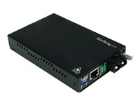 StarTech.com 10/100 Mbps fibermediaomvandlare i enkelläge SC 30 km - Fibermediekonverterare - 100Mb LAN - 100Base-FX - RJ-45 / SC enkelläge - upp till 30 km - 1310 nm - för P/N: ETCHS2U, SVA12M2NEUA, SVA12M5NA ET90110SM302
