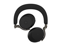 Jabra Evolve3 75 MS - Headset - på örat - Bluetooth - trådlös - aktiv brusradering - USB-C via Bluetooth-adapter - svart - Optimerat för Microsoft Teams 37599-999-899
