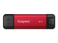 Kingston Dual - SSD - 2 TB - extern (portabel) - USB 3.2 Gen 2 SPSD/2TB