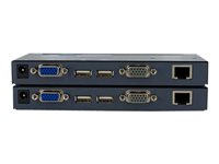 StarTech.com USB VGA KVM Console Extender over CAT5 UTP - Förlängare för tangentbord/video/mus - över CAT 5 - upp till 150 m SV565UTPUEU