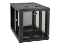 Eaton Tripp Lite Series 12U Wall Mount Rack Enclosure Server Cabinet Side Mount Wallmount - Rack skåp - väggmontering - svart - 12U - 19" SRW12UHD