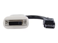 StarTech.com DisplayPort to DVI Adapter - 1920x1200 - Display Port to DVI Dongle - Passive DP to DVI-D Adapter (DP2DVI) - DisplayPort-adapter - enkel länk - DisplayPort (hane) till DVI-D (hona) - 24 cm - sprintlåsning - för P/N: DK30CH2DEP, DK30CH2DEPUE, MST14DP123DP, TB3DK2DPPDUE, TB3DKDPMAW, TB3DKDPMAWUE DP2DVI