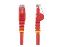 StarTech.com 7m CAT6 Ethernet Cable, 10 Gigabit Snagless RJ45 650MHz 100W PoE Patch Cord, CAT 6 10GbE UTP Network Cable w/Strain Relief, Red, Wiring is UL Certified/TIA - Category 6 - 24AWG (N6PATC7MRD) - Patch-kabel - RJ-45 (hane) till RJ-45 (hane) - 7 m - UTP - CAT 6 - hakfri - röd N6PATC7MRD