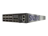 NVIDIA Spectrum SN2010 - Switch - L3 - Administrerad - 18 x 25 Gigabit SFP28 + 4 x 100 Gigabit QSFP28 - främre till bakre luftflöde - rackmonterbar 920-9N110-00R7-0C2