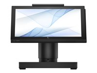 HP Engage - Kunddisplay - 6.6" - pekskärm - 1400 x 720 - 400 cd/m² - 1000:1 - 25 ms - USB - svart - USB - för Engage One Essential 9YH48AA