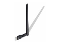 StarTech.com USB Bluetooth 5.3 Adapter for PC, Class 1, Windows/Linux - Nätverksadapter - USB 2.0 - Bluetooth 5.3, Bluetooth 5.3 EDR, Bluetooth 5.3 LE - Klass 1 - svart AV53C1-USB-BLUETOOTH