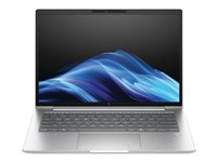 HP EliteBook 6 G1a Notebook AI - 177 graders gångsjärnskonstruktion - AMD Ryzen 7 - 250 / upp till 5.1 GHz - Win 11 Pro - Radeon 780M - 16 GB RAM - 512 GB SSD NVMe - 14" IPS 1920 x 1200 - Gigabit Ethernet - Wi-Fi 7, Bluetooth - silveraluminum - kbd: hela  AD3A8ET#UUW
