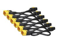 APC Power Cord Kit - Strömkabel - IEC 60320 C19 till IEC 60320 C20 - 16 A - 61 cm - röd (paket om 6) - för P/N: SMT1500RM1UC, SMT3000R2I-AR, SMX1500RM2UCNCUS, SMX1500RM2UCUS, SMX3000RMX93 AP8716SX340