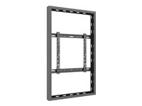 Multibrackets M Pro Series - Hölje - för digital skylt - vajer, medel - stål - svart - skärmstorlek: 49" - takmonterbar 7350105211140