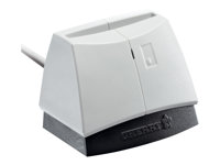 CHERRY SmartTerminal ST-1144 - SMART-kortläsare - USB 2.0 - vit (överdel), svart bas ST-1144UB