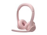 Logitech Zone 300 - Headset - på örat - Bluetooth - trådlös - rosa 981-001412