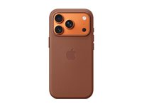 Apple - Baksidesskydd för mobiltelefon - MagSafe-kompatibilitet - TechWoven - sienna - för iPhone 17 Pro MGF64ZM/A