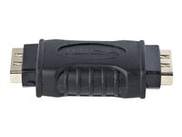 StarTech.com HDMI to HDMI Adapter, High Speed HDMI to HDMI Connector, 4K 30Hz HDMI to HDMI Coupler, HDMI to HDMI Converter - HDMI Female to HDMI Female Adapter - HDMI-anslutning - HDMI hona till HDMI hona - svart - för P/N: CDP2HDMM2MB, DP2HDMM2MB, HDDVIMM3, HDMM1MP, HDMM2MP, HDMM3MP, HDPMM50, MDP2HDMM2MB GCHDMIFF